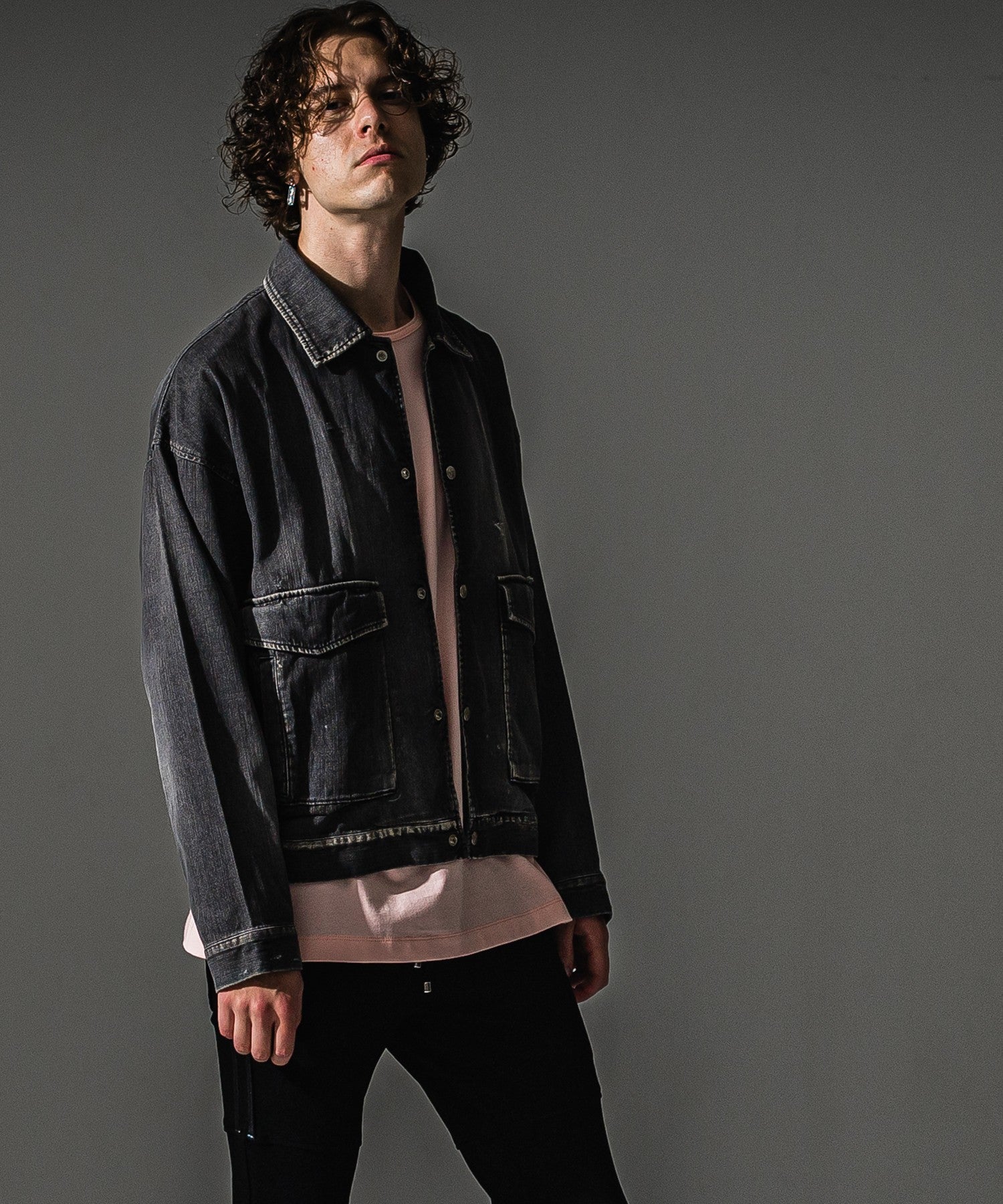 RESOUND CLOTHING リサウンドクロージング LDENIM AG flight jk RC41-JK-001-2 BKUSED