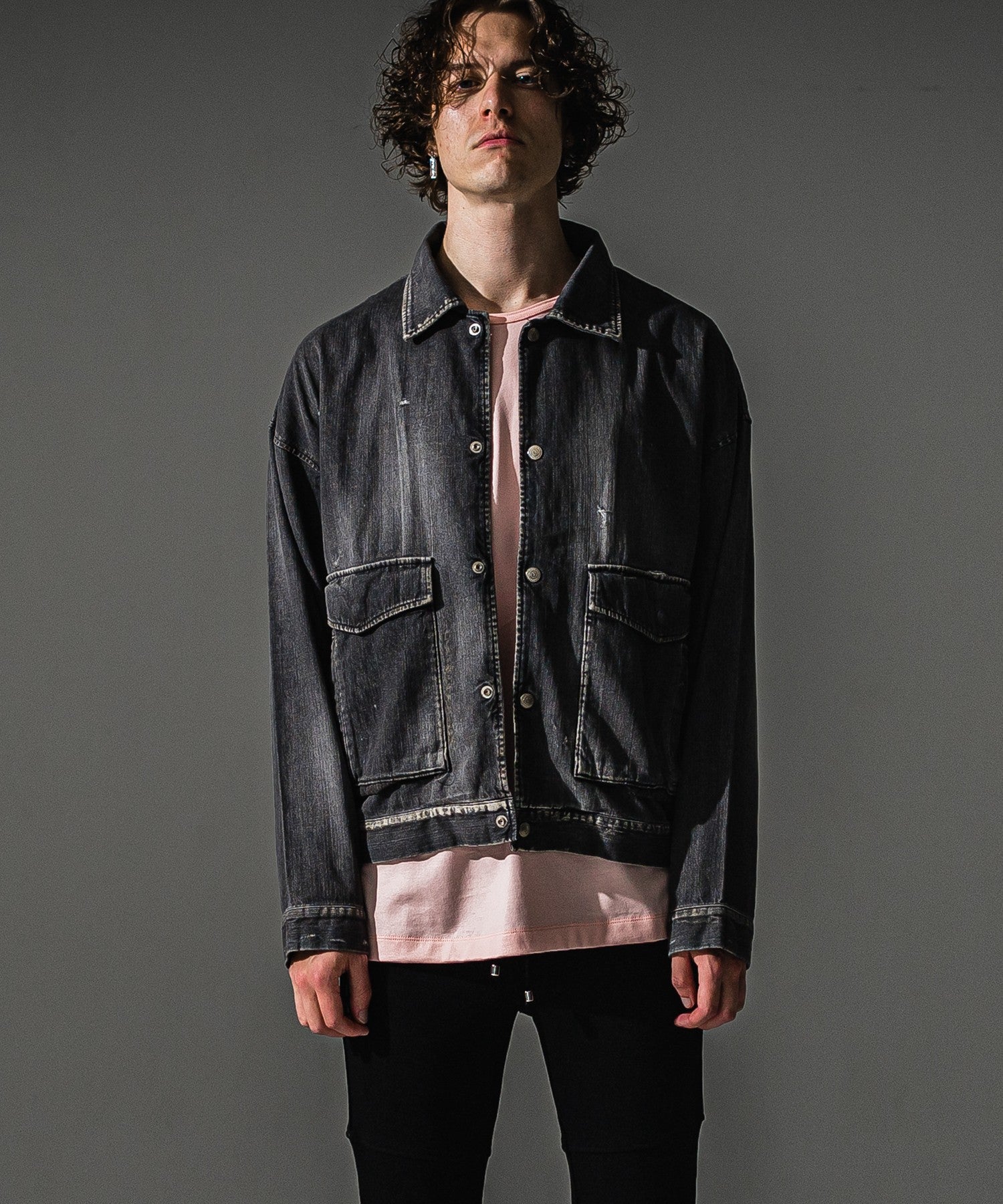 RESOUND CLOTHING リサウンドクロージング LDENIM AG flight jk RC41-JK-001-2 BKUSED