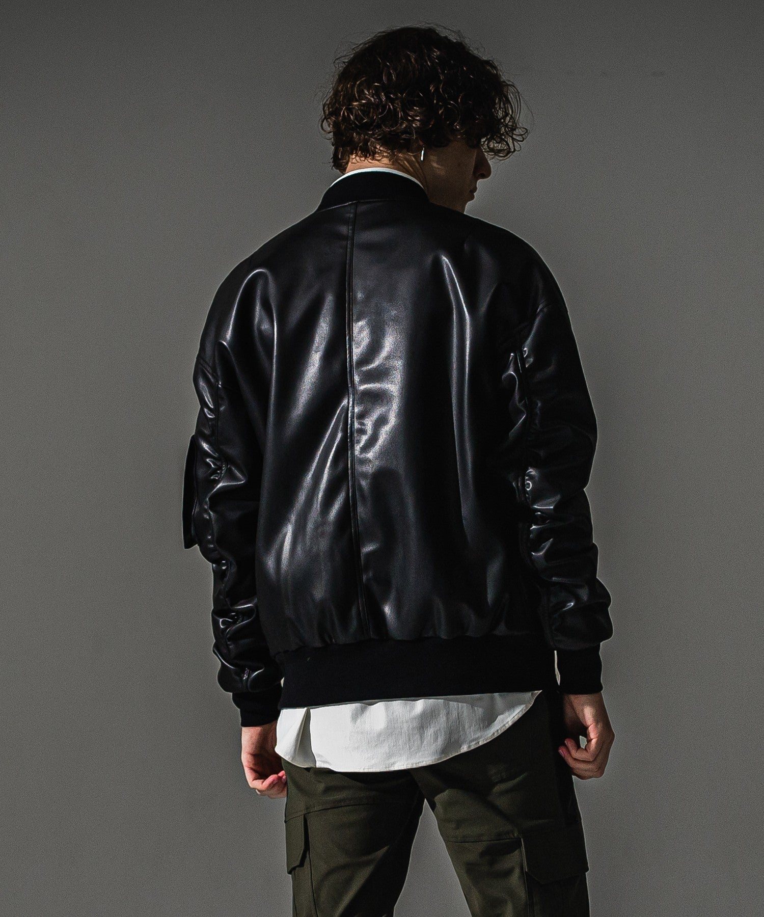 RESOUND CLOTHING リサウンドクロージング David JACKET RC41-JK-003 BKLEATHER