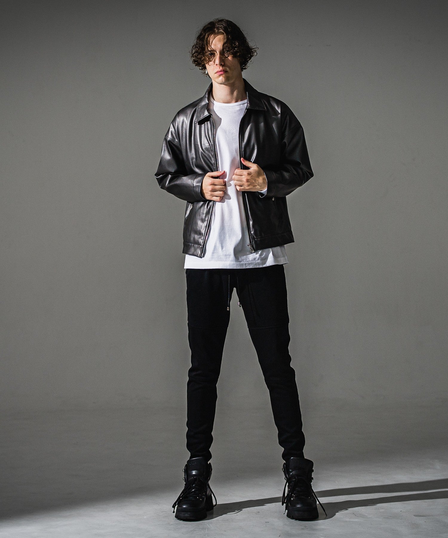 RESOUND CLOTHING リサウンドクロージング leather sp jk RC41-JK-005 SV