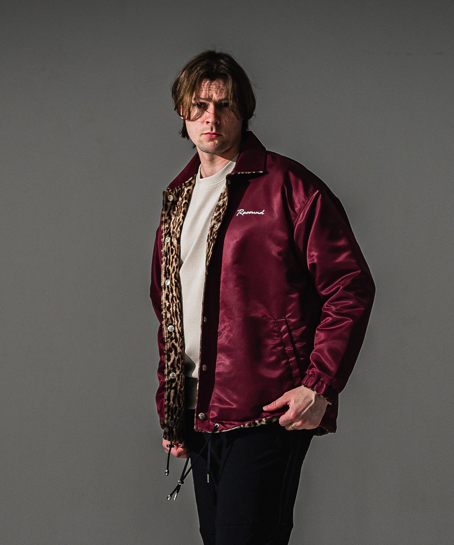 RESOUND CLOTHING リサウンドクロージング REV COACH JK RC41-JK-010 WINE