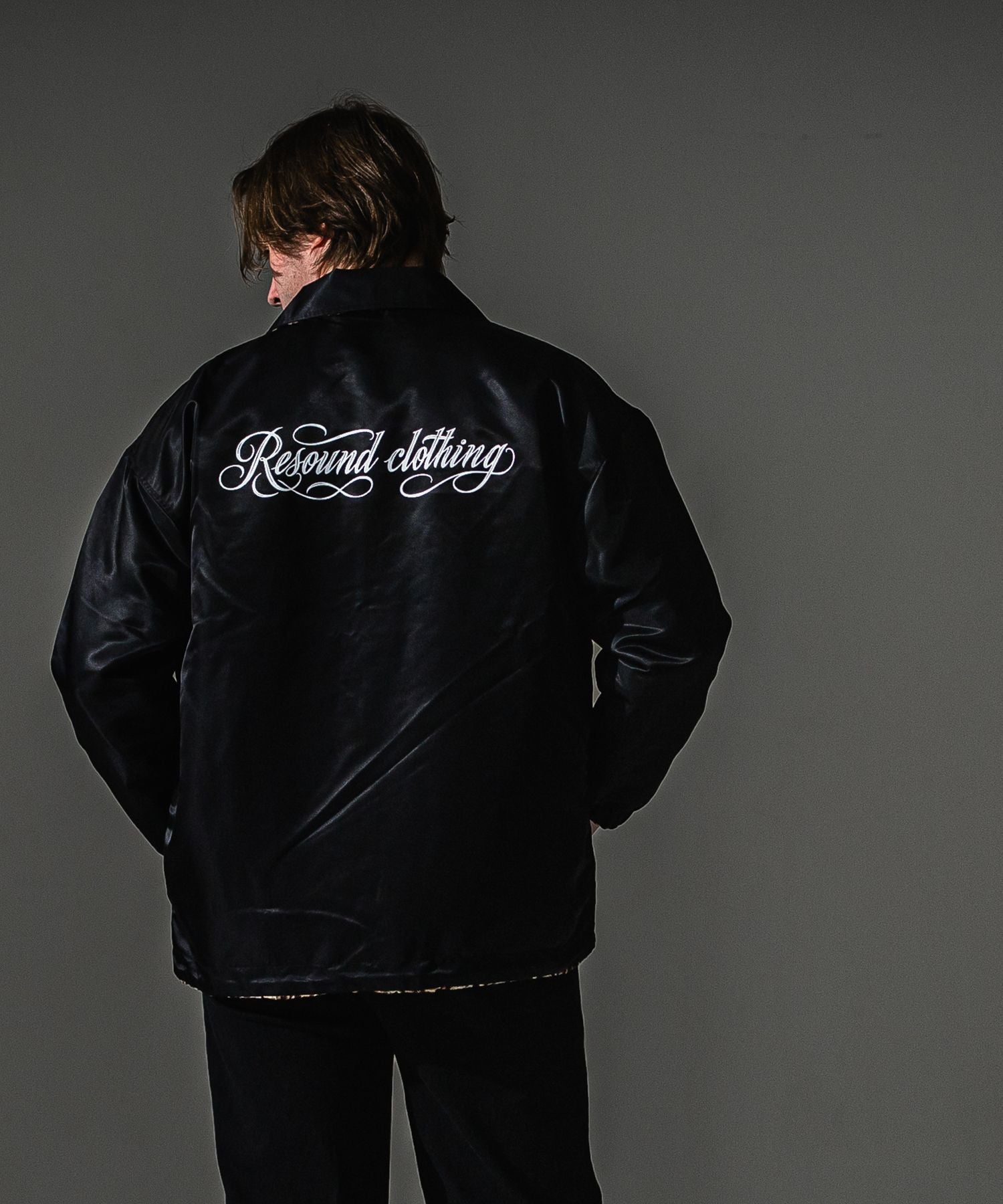 RESOUND CLOTHING リサウンドクロージング REV COACH JK RC41-JK-010 BLACK