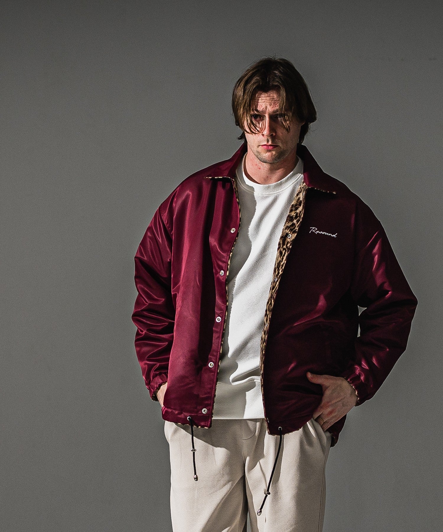 RESOUND CLOTHING リサウンドクロージング REV COACH JK RC41-JK-010 WINE