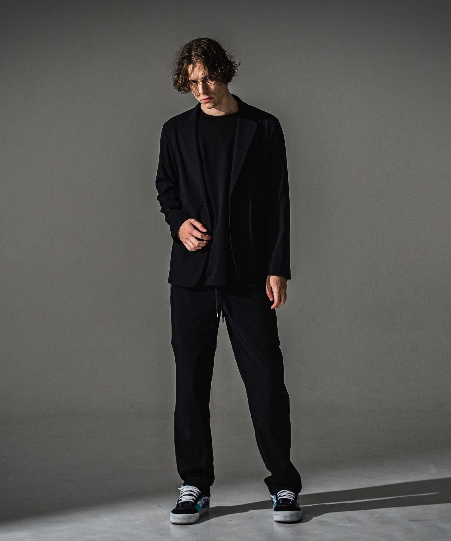 RESOUND CLOTHING リサウンドクロージング GARY loose JACKET RC41-JK-011 NYLONBK