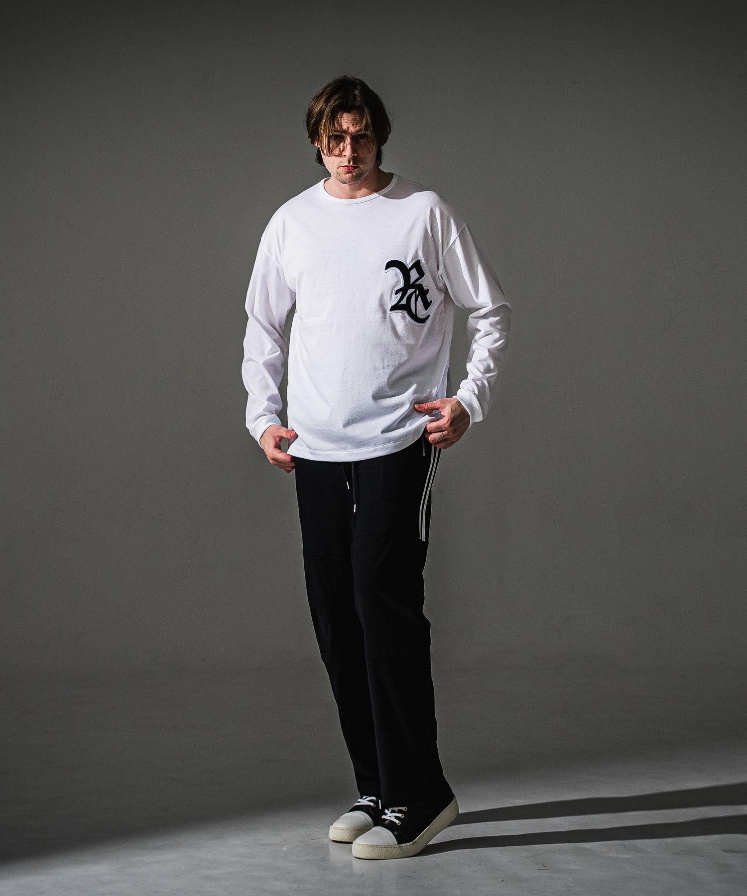 RESOUND CLOTHING リサウンドクロージング RC over longsleave Tee RC41-T-001 WHITE