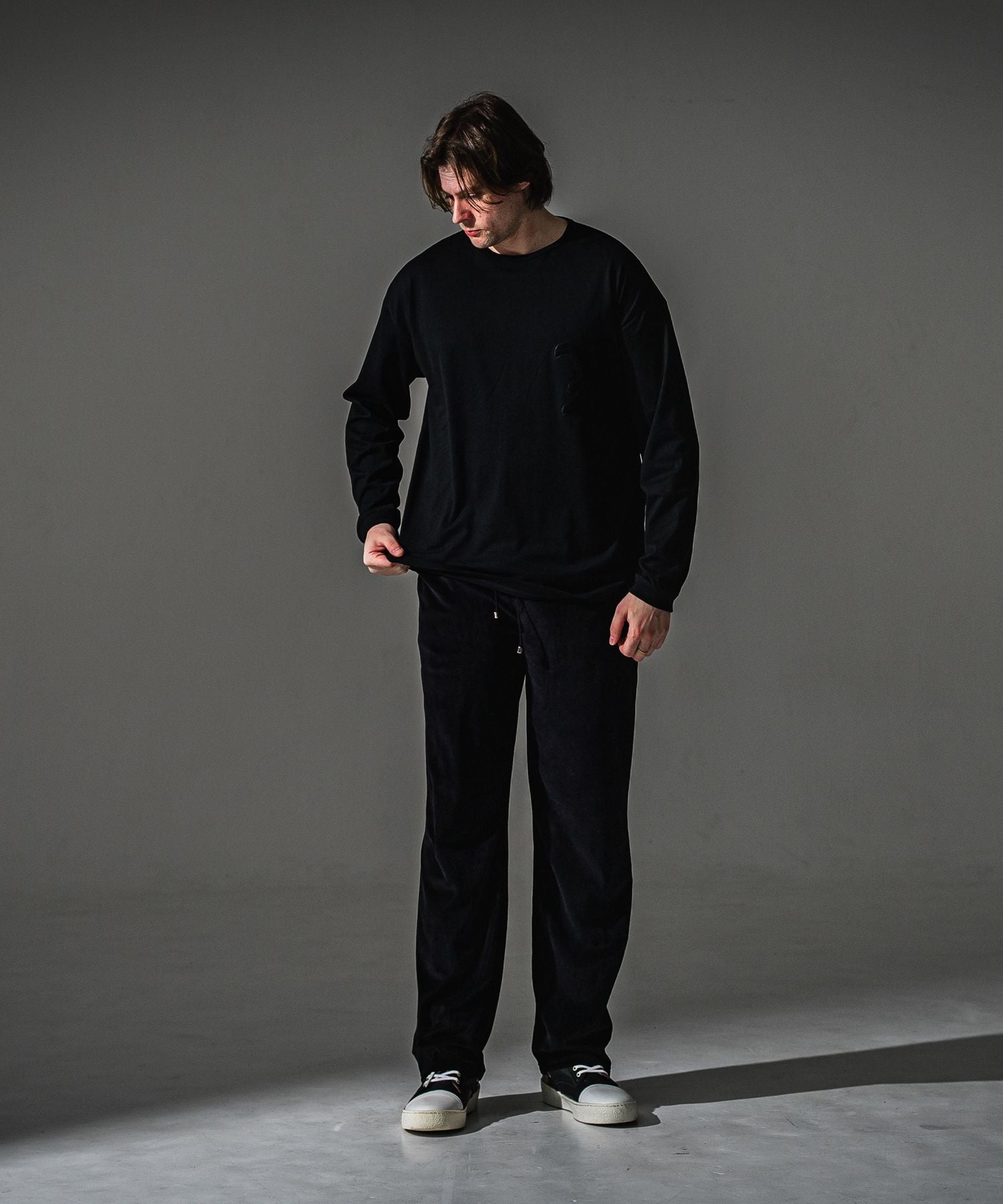 RESOUND CLOTHING リサウンドクロージング RC over longsleave Tee RC41-T-001 BKBK