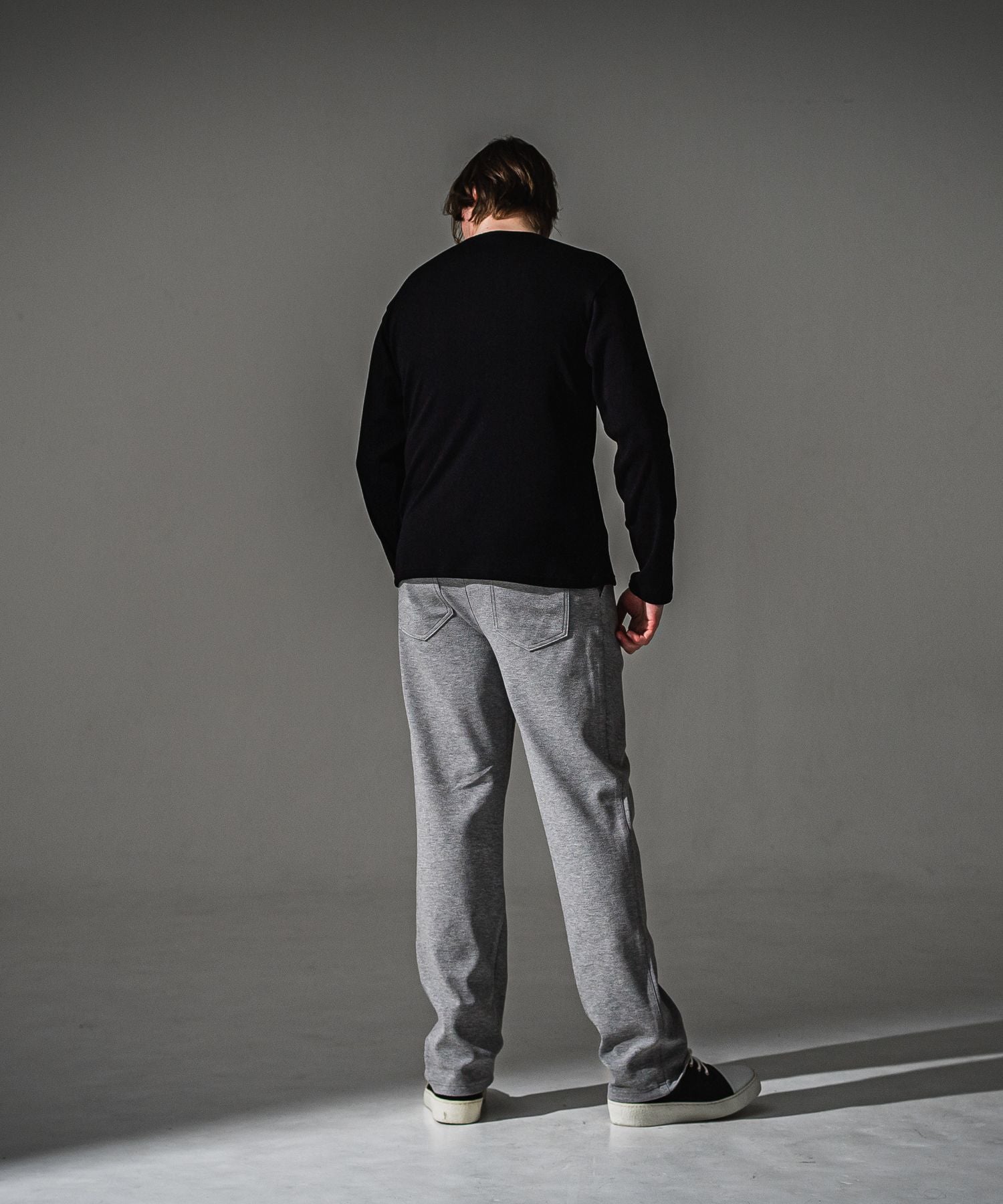 RESOUND CLOTHING リサウンドクロージング RIB HENRY LONGSLEAVE RC41-T-005 BLACK
