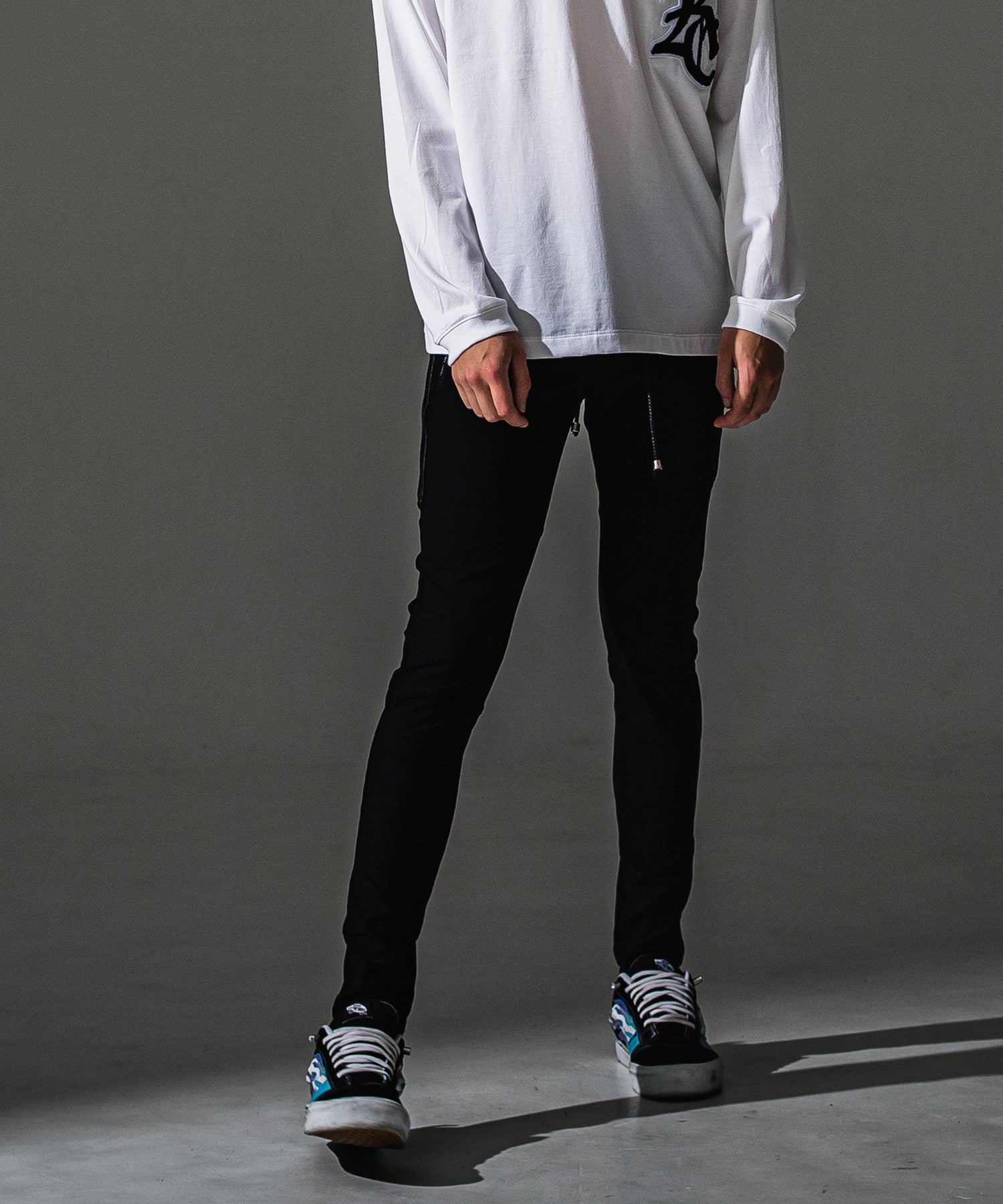 RESOUND CLOTHING リサウンドクロージング Johnson LINE NYLON PT BASIC-ST-009 BKWH