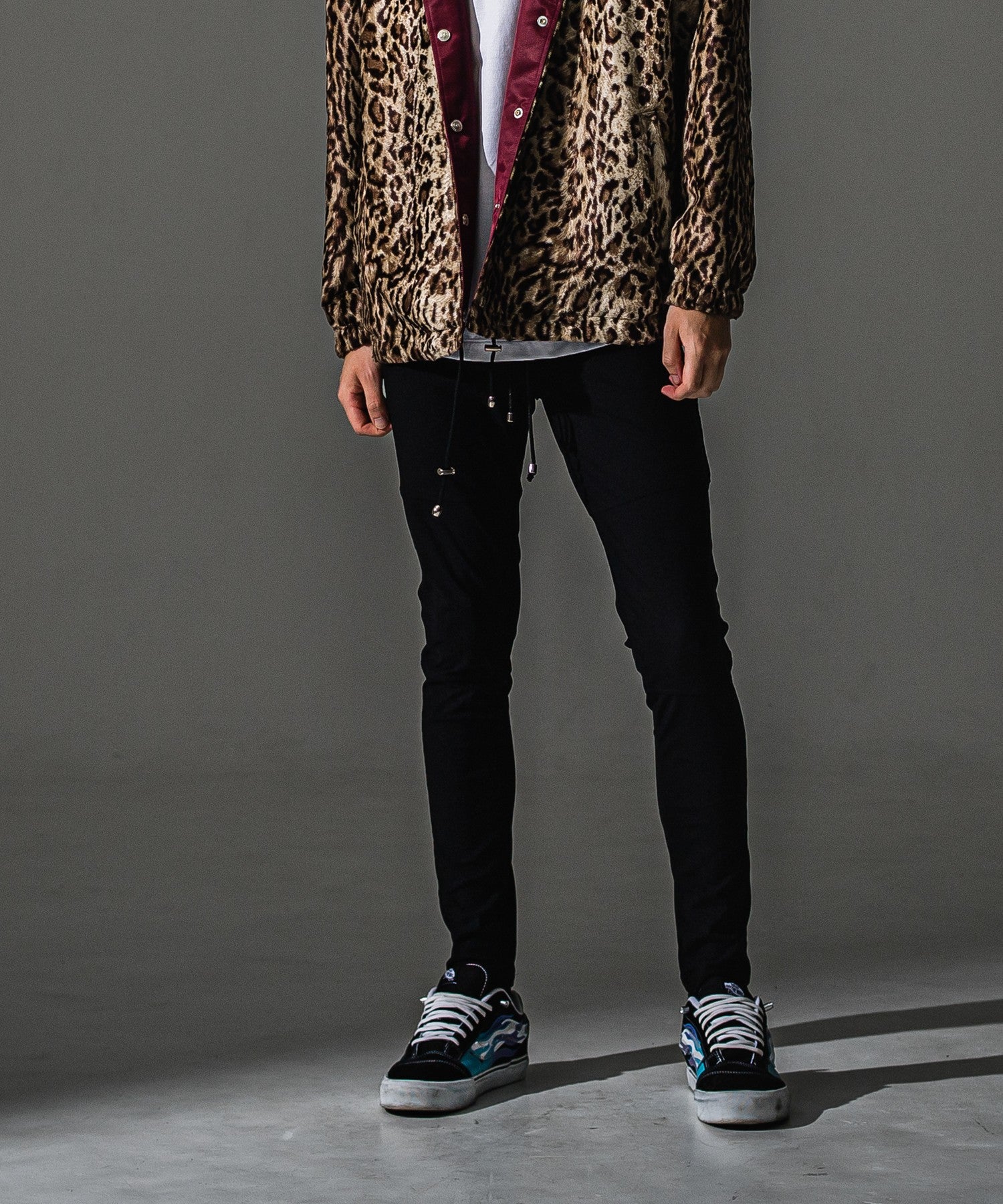 RESOUND CLOTHING リサウンドクロージング Johnson LINE NYLON PT BASIC-ST-009 BKWH