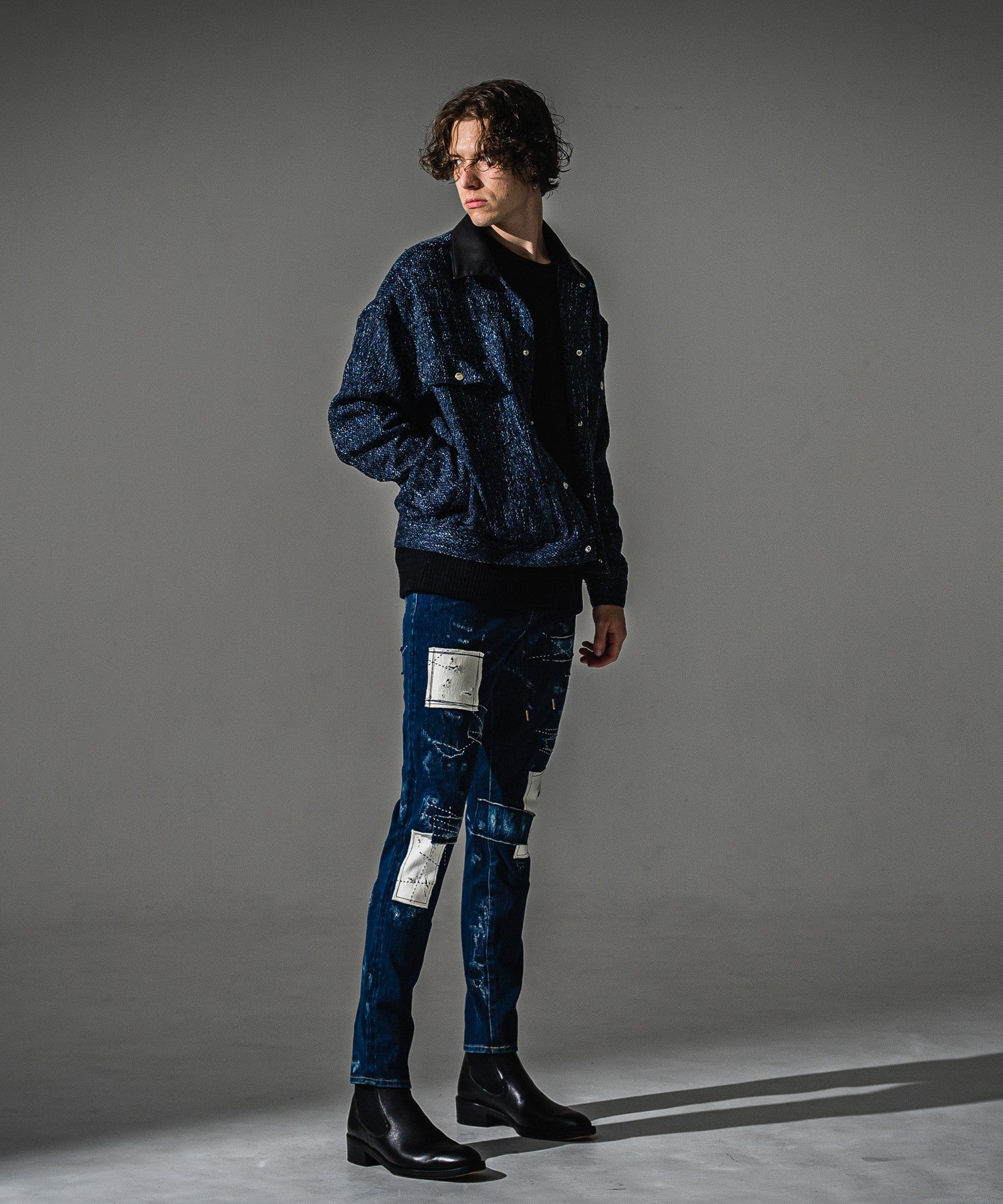 RESOUND CLOTHING リサウンドクロージング FCTWEED 2nd jk RC41-JK-002 NAVY