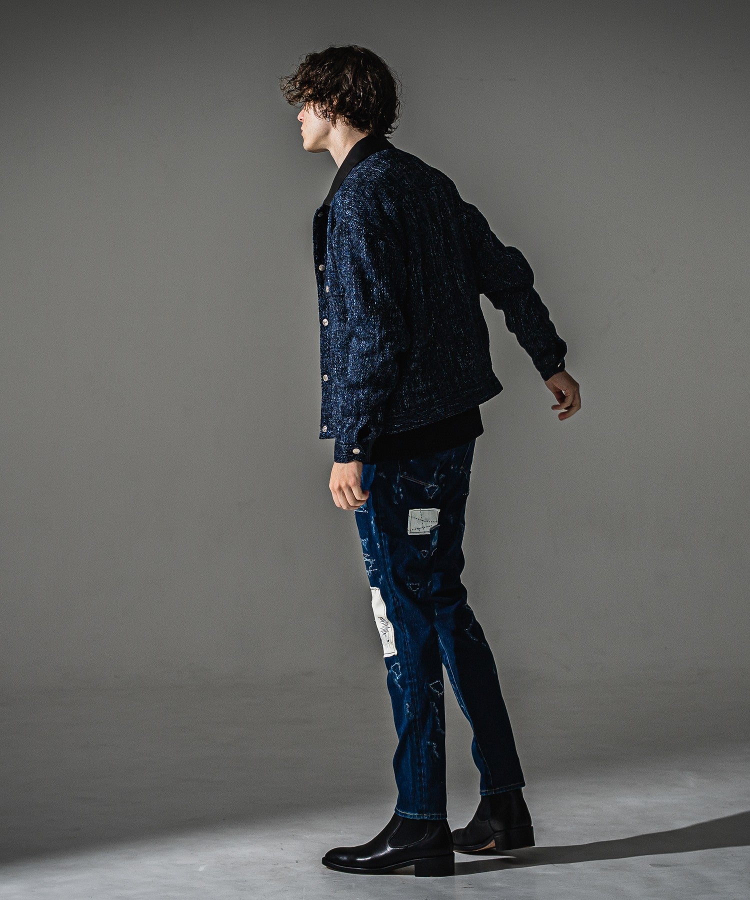 RESOUND CLOTHING リサウンドクロージング FCTWEED 2nd jk RC41-JK-002 NAVY