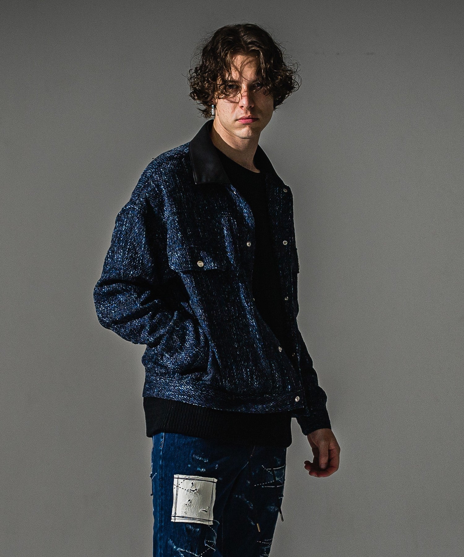 RESOUND CLOTHING リサウンドクロージング FCTWEED 2nd jk RC41-JK-002 NAVY