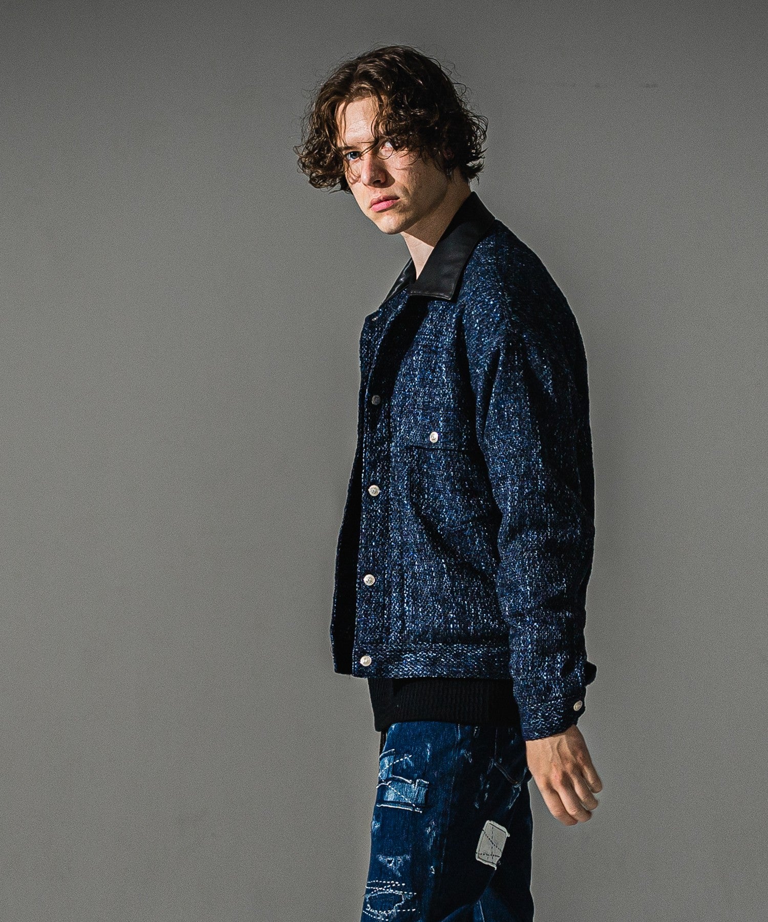 RESOUND CLOTHING リサウンドクロージング FCTWEED 2nd jk RC41-JK-002 NAVY