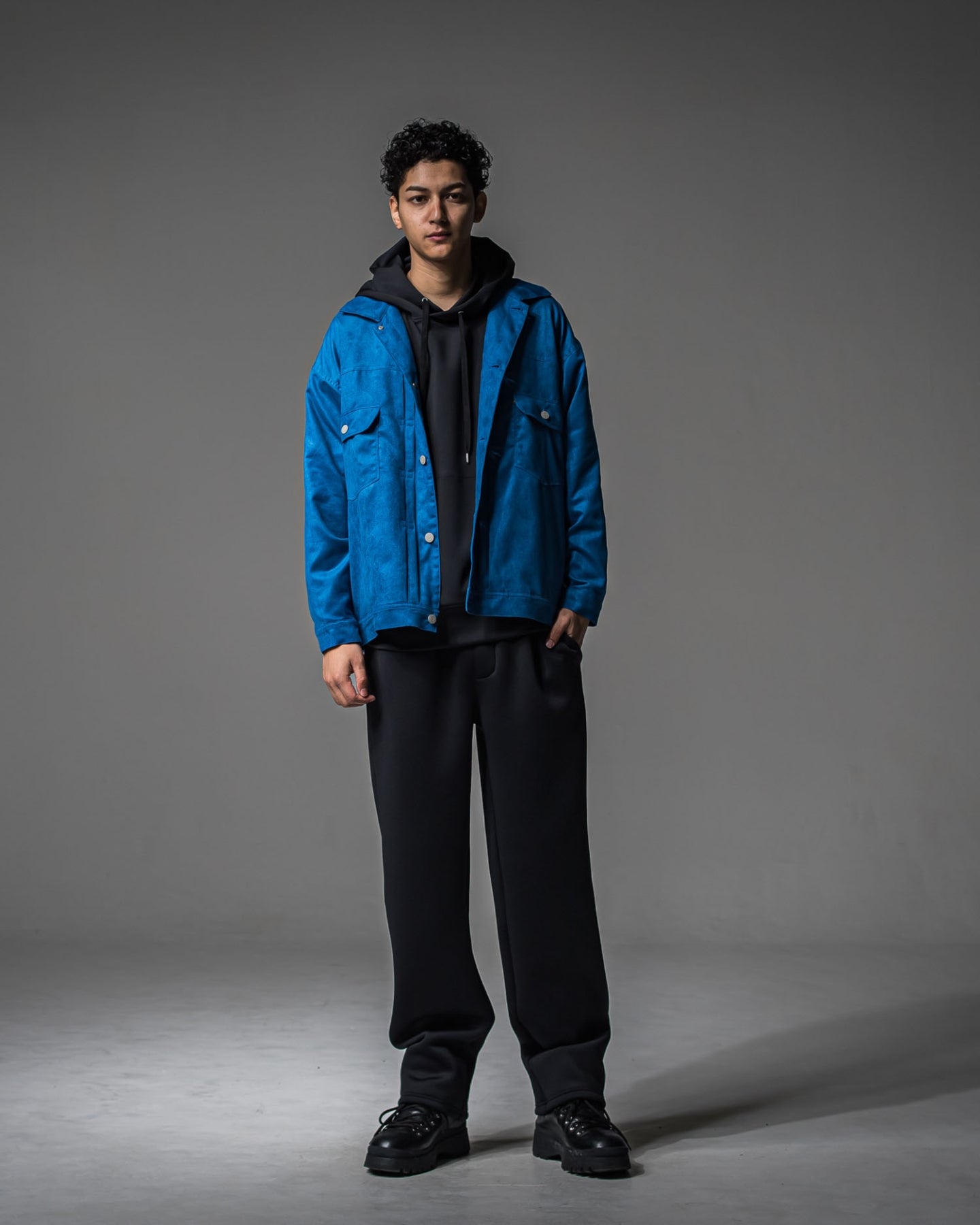 CHRIS EASY WIDE TUCK PANTS