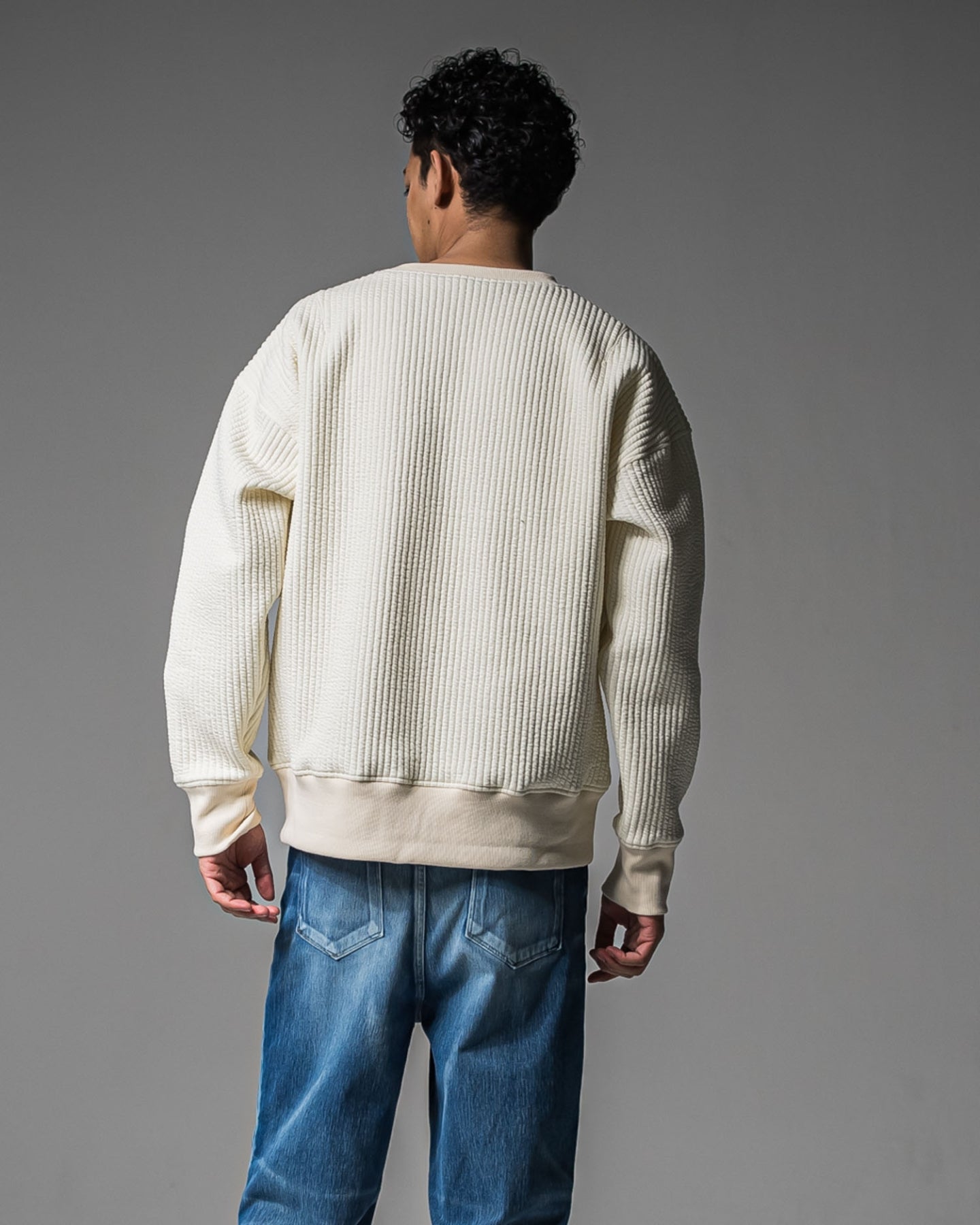 Stripe quilting drop trainer