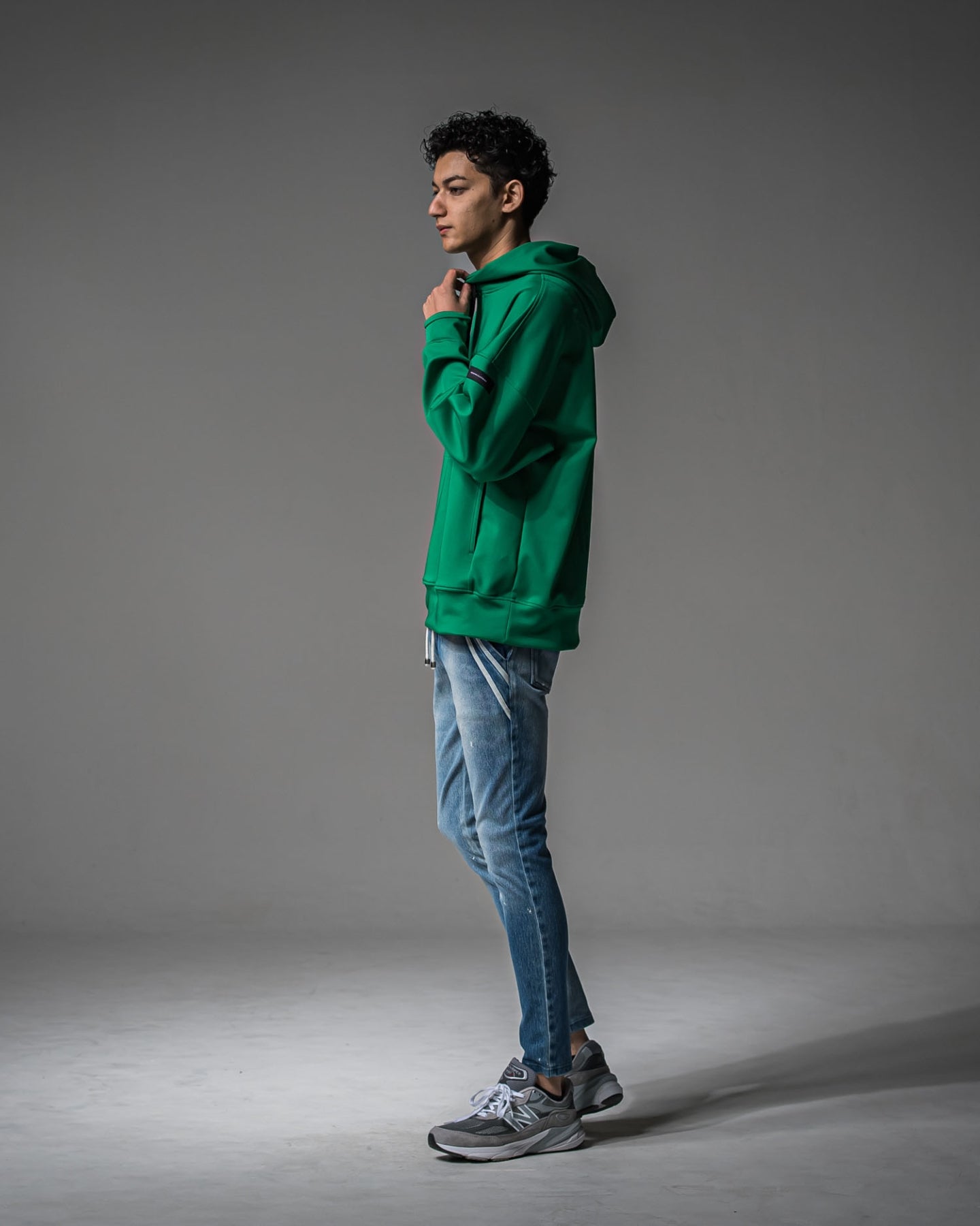 back id loose hoodie