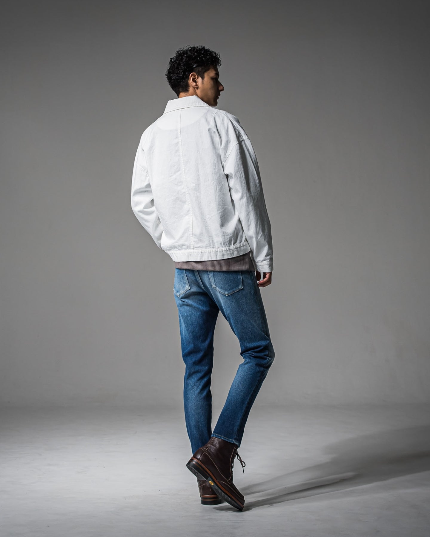 LDENIM AG flight jk RC37-JK-001 WHITE