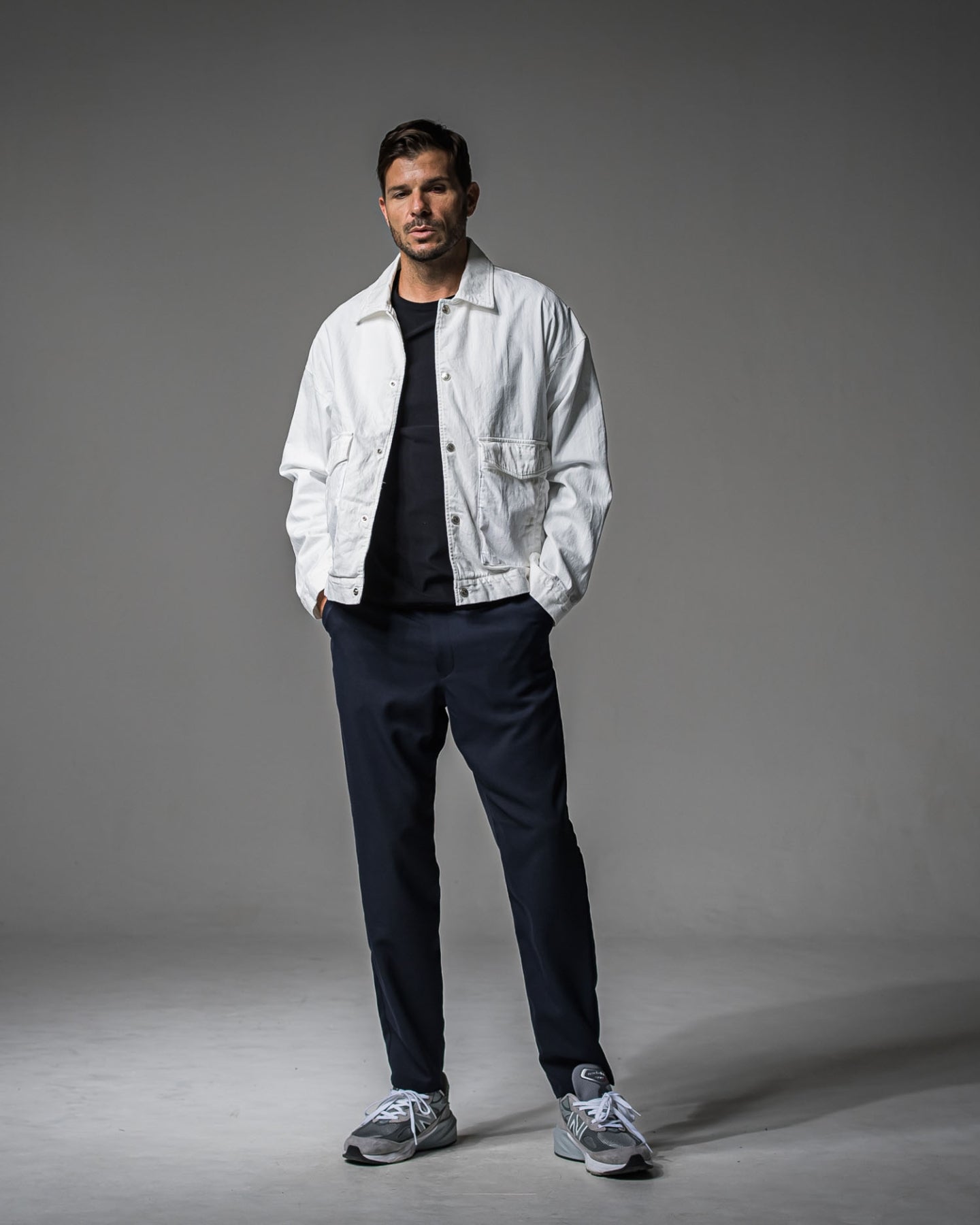 LDENIM AG flight jk RC37-JK-001 WHITE
