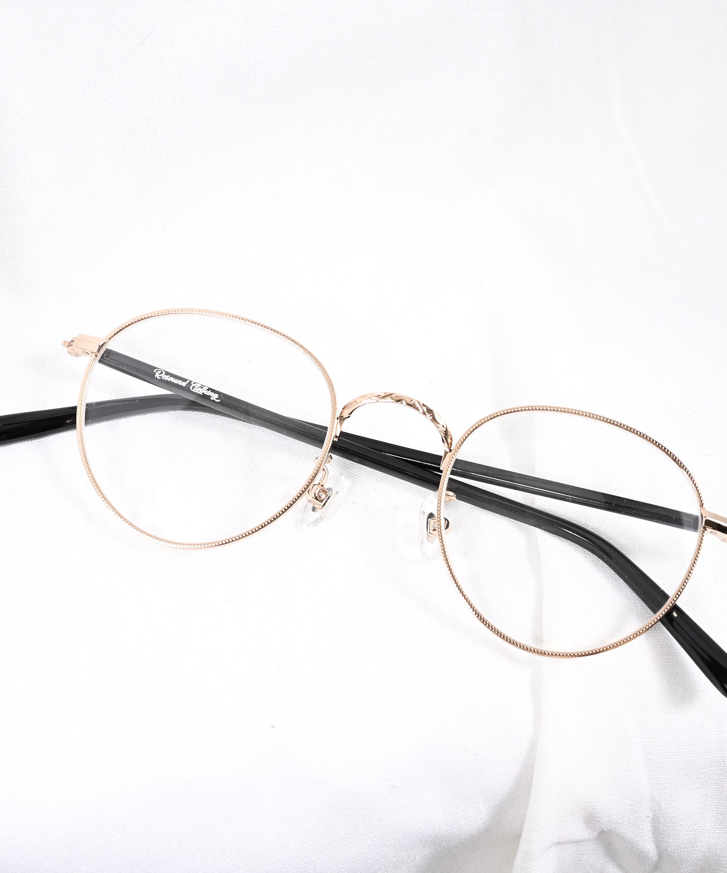 RESOUND CLOTHING リサウンドクロージング Larry RC-BASIC-EYE7 GOLD CLEAR