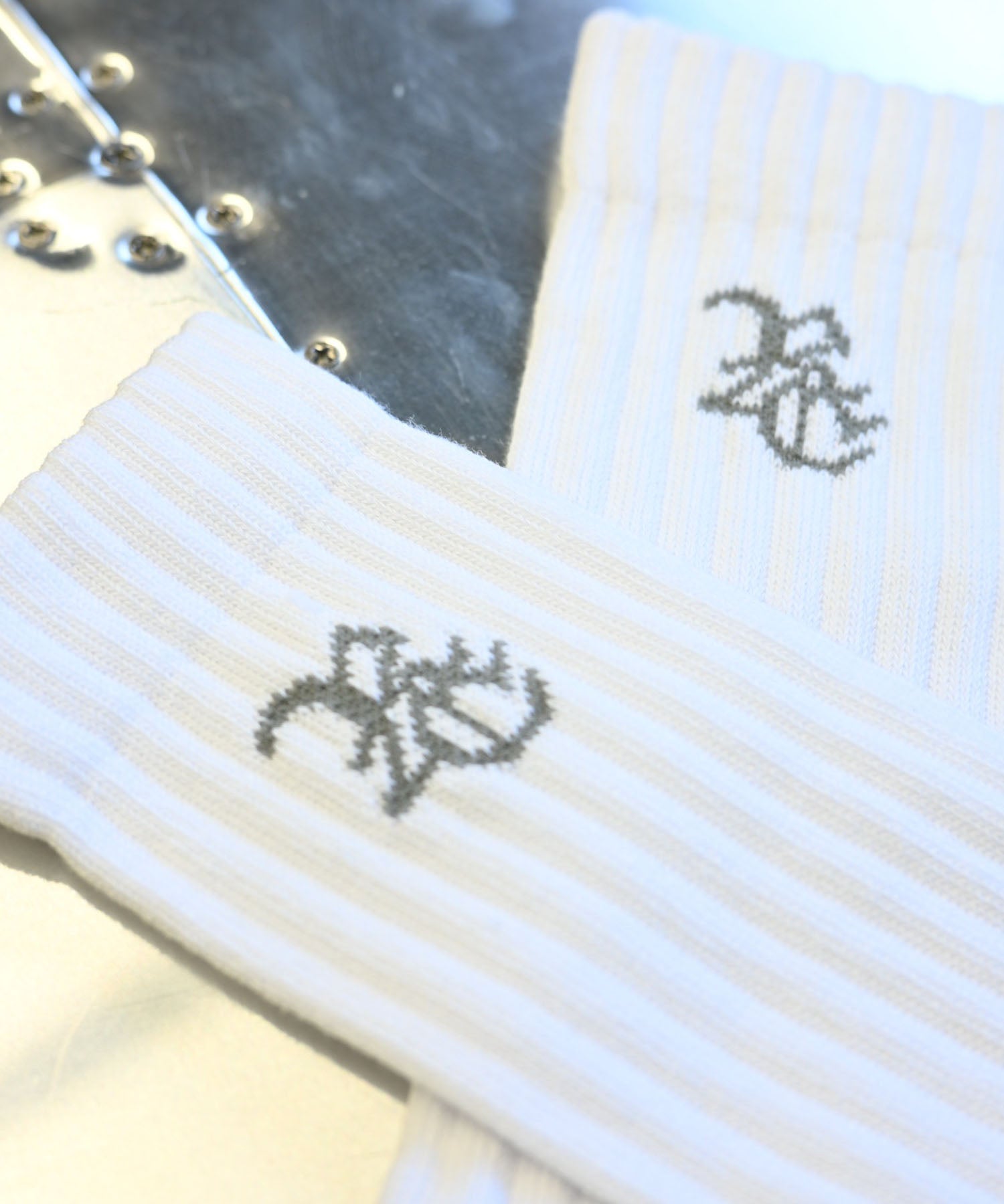 RESOUND CLOTHING リサウンドクロージング RC SP SOX2 RC-BASIC-SOX3 WHITE