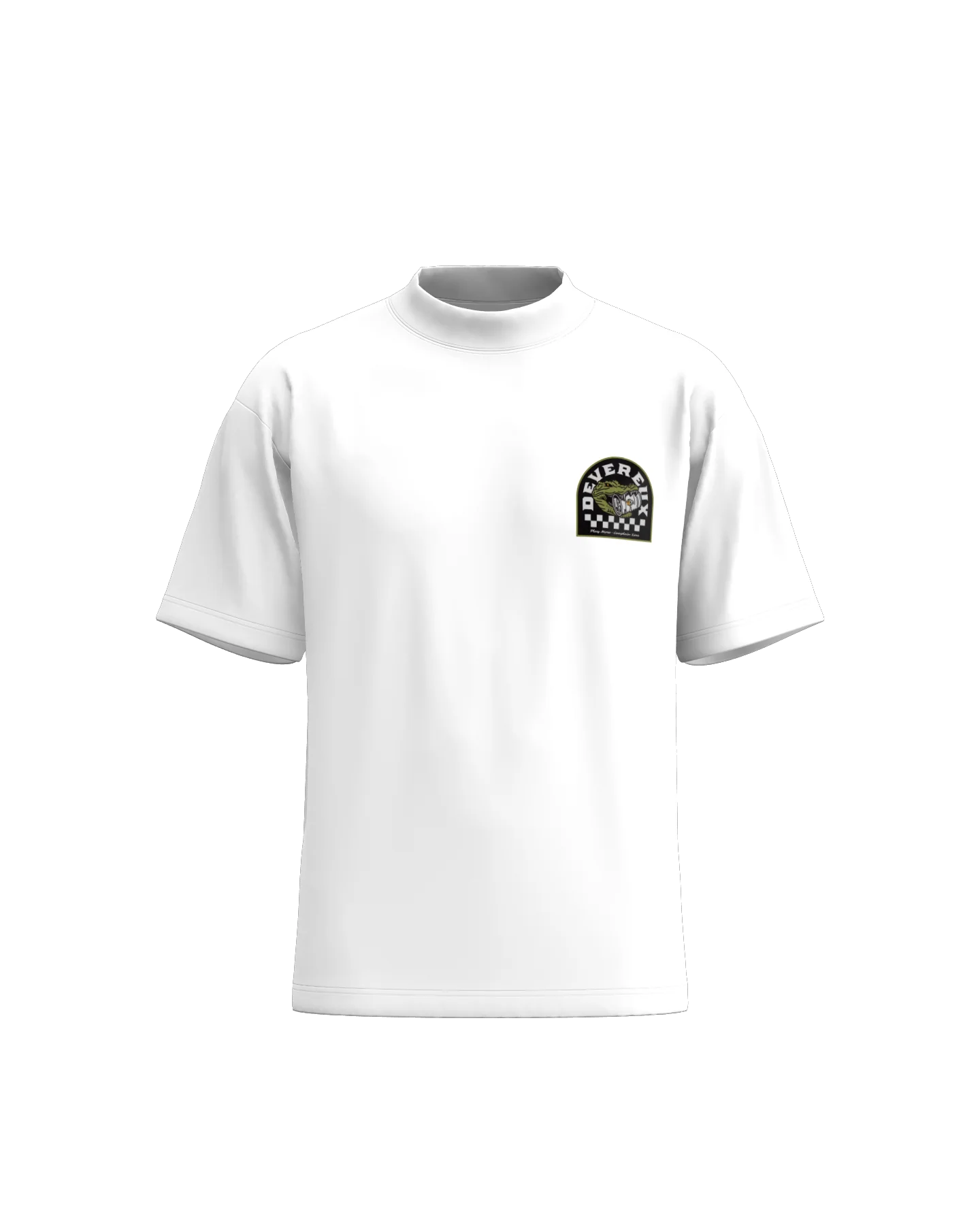 DVG CROCO MOCK NECK