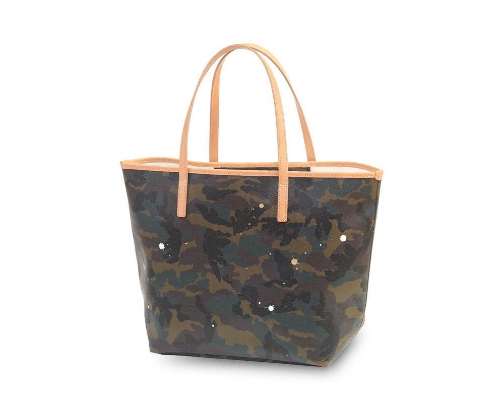GENTIL BANDIT ジャンティバンティ トートバッグ MM カーキカモ GB1981-MM-TAN KHAKI CAMO×TAN