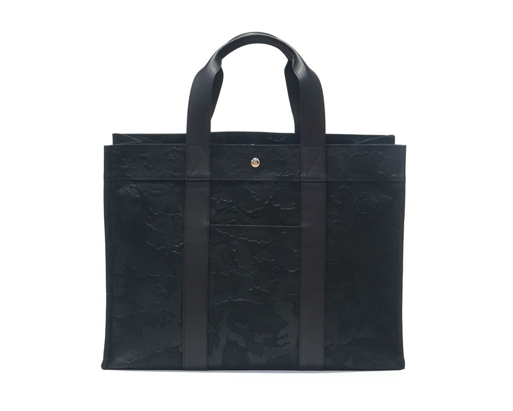 GENTIL BANDIT ジャンティバンティ LABEL NOIR トートバッグ スクエアキャンバス GM BLACK NO24-GM-BLK