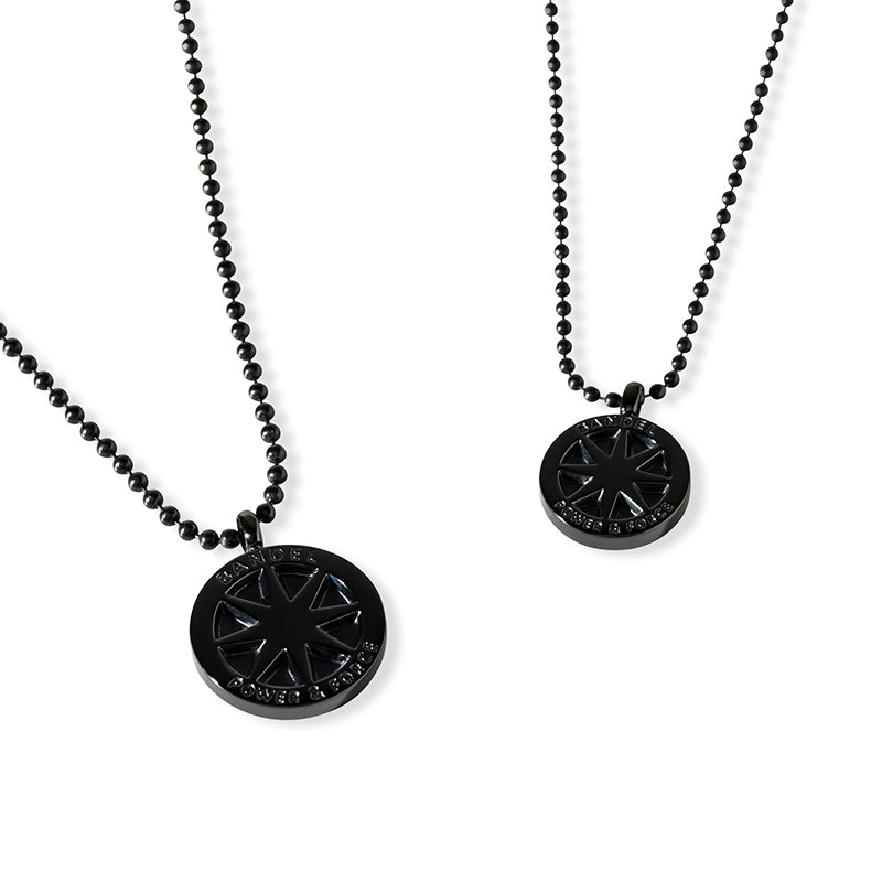 BANDEL バンデル TITANIUM チタン Necklace Black Large size