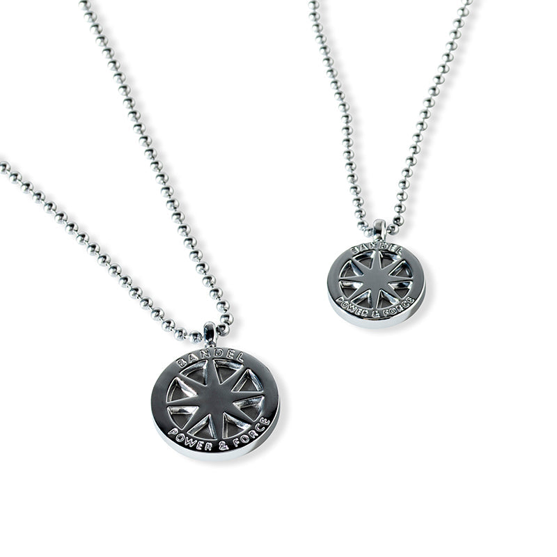 BANDEL バンデル TITANIUM チタン Necklace Silver Large size