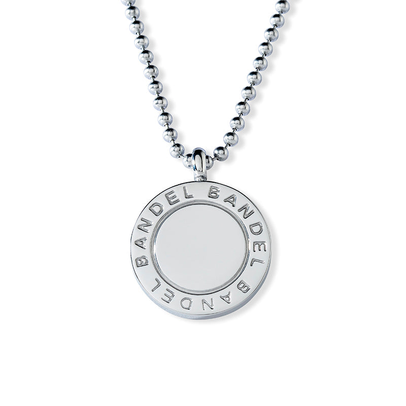 BANDEL バンデル TITANIUM チタン Necklace Silver Large size