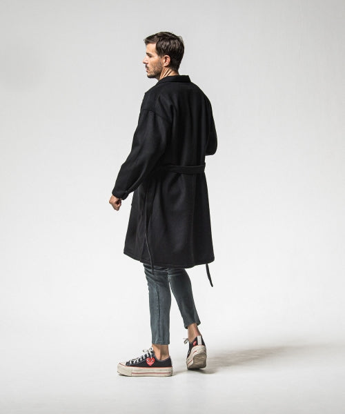 GOWN OVER COAT