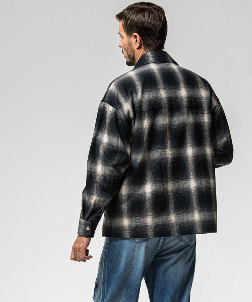 flannel check JK