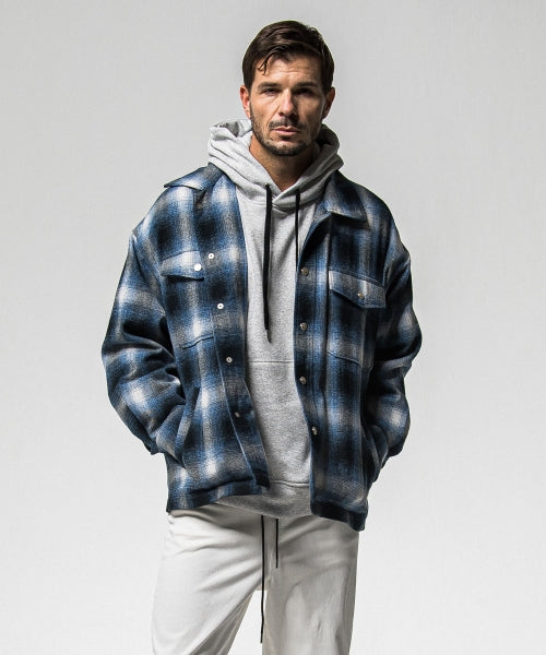 flannel check JK