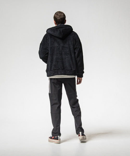 BOA zip loose hoodie