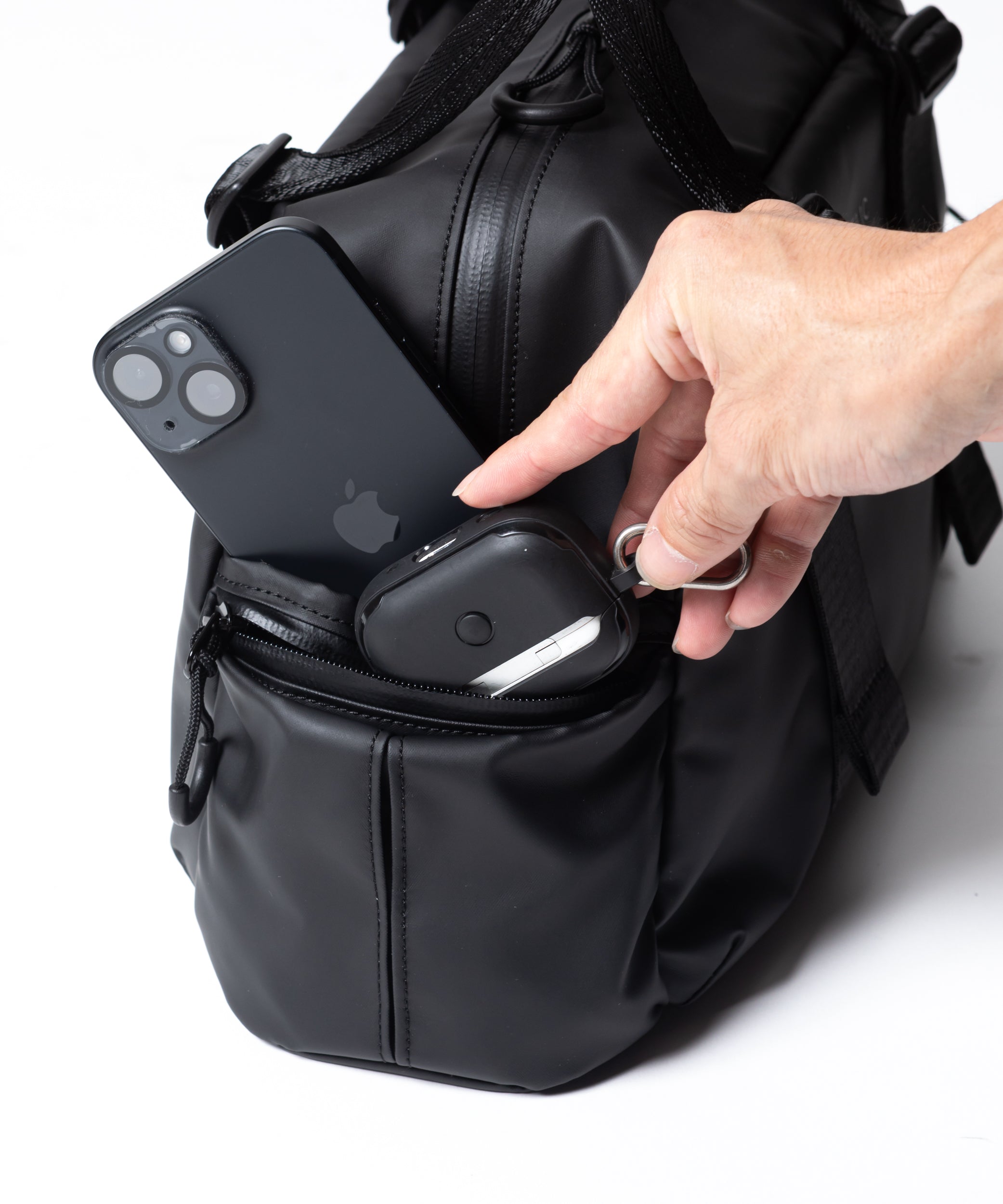 MAKAVELIC DRIP DUFFUL 2WAY MINI BOSTON BAG