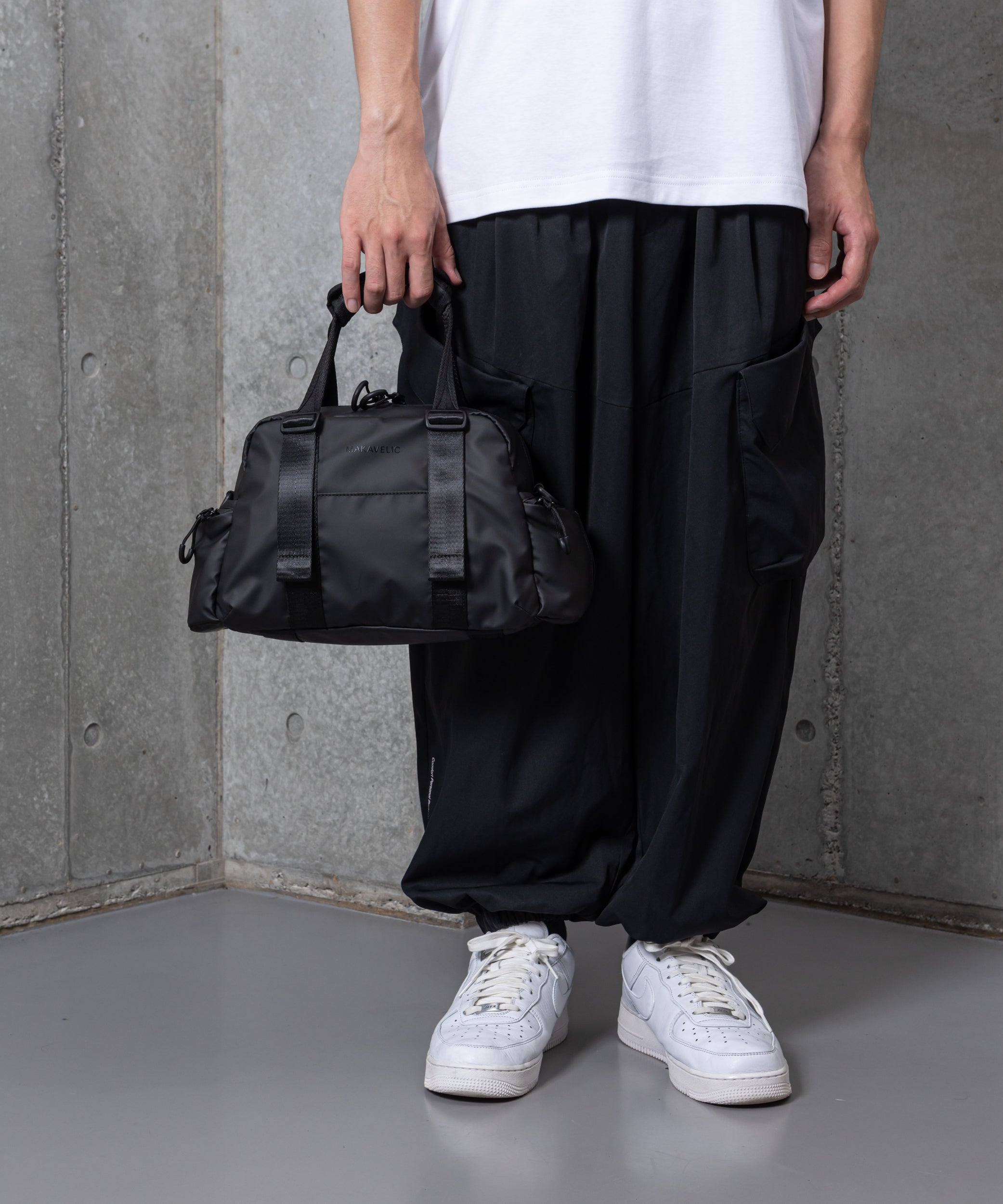 MAKAVELIC DRIP DUFFUL 2WAY MINI BOSTON BAG