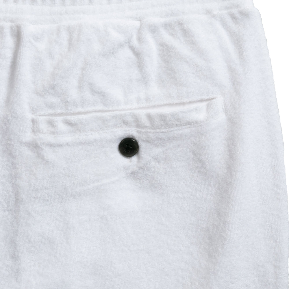 PILE BORDER SHORTS MSEA22S5107-S ショーツ / WHITE