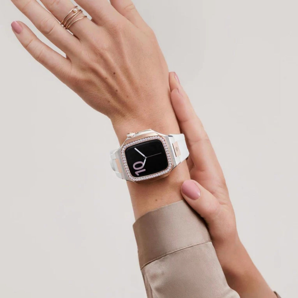 GOLDEN CONCEPT ゴールデンコンセプト Apple Watch 7/8 Case - SPD41 ROSE GOLD ローズゴールド