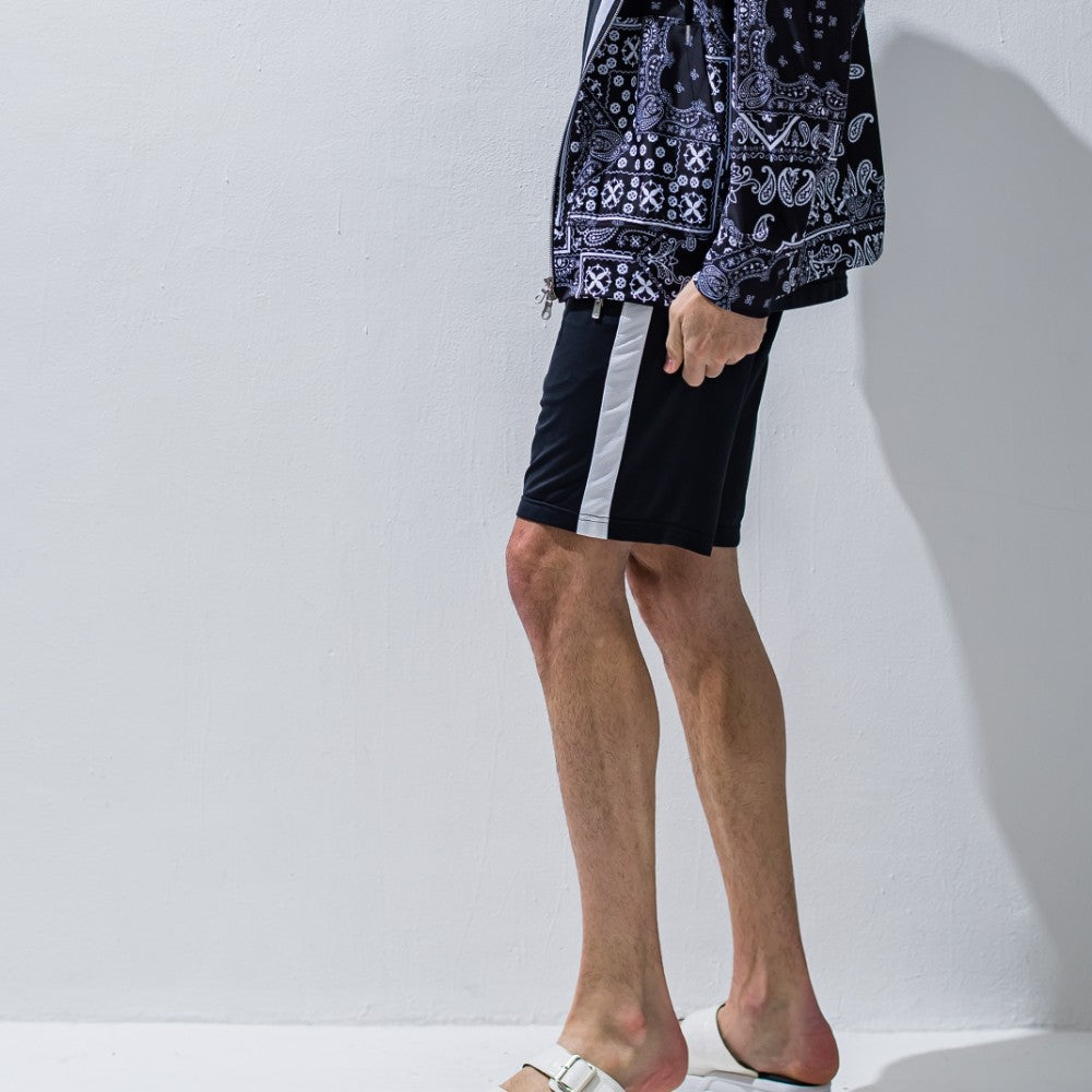 RESOUND CLOTHING リサウンド クロージング ショーツ MESH LINE SHORTS RC28-HP-003 BLACK