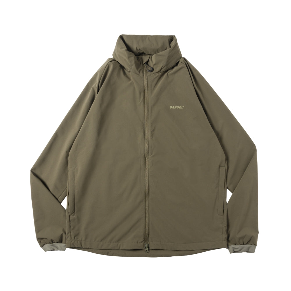 BANDEL バンデル フーディー WATER REPELLENT STRETCH HOODED BLOUSON BNS-3SPHD KAHKI カーキ