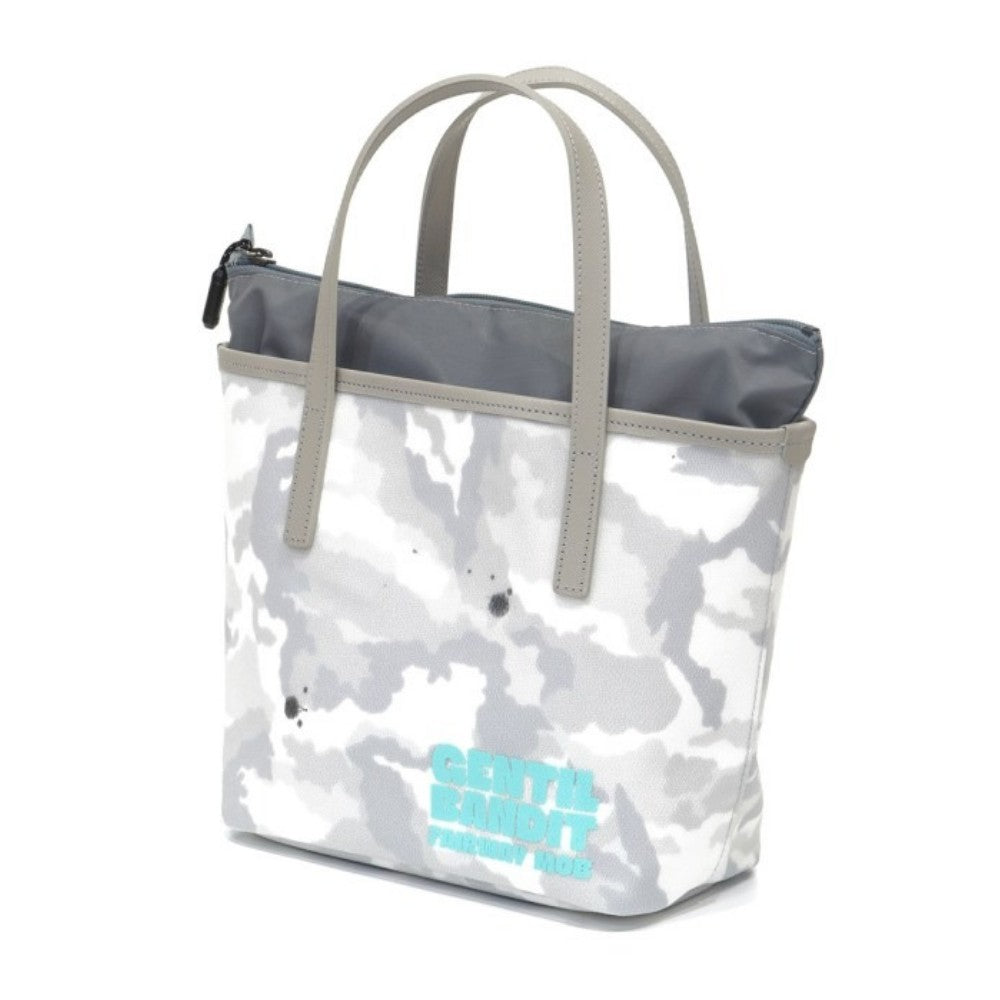 GENTIL BANDIT ジャンティバンティ FAIRWAY MOB ラウンドトートバッグ GBFM02 WHITE CAMO【MINT LOGO】