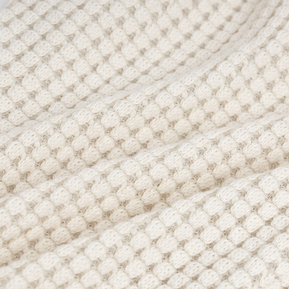 ONI WAFFLE RIB PANTS MSEA23A5119-S ロングパンツ / CREAM
