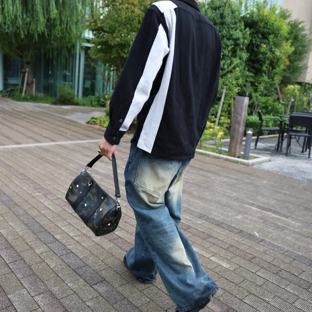 GENTIL BANDIT ジャンティバンティ ミニボストンバッグ GB2003BCM BLACKxCAMO