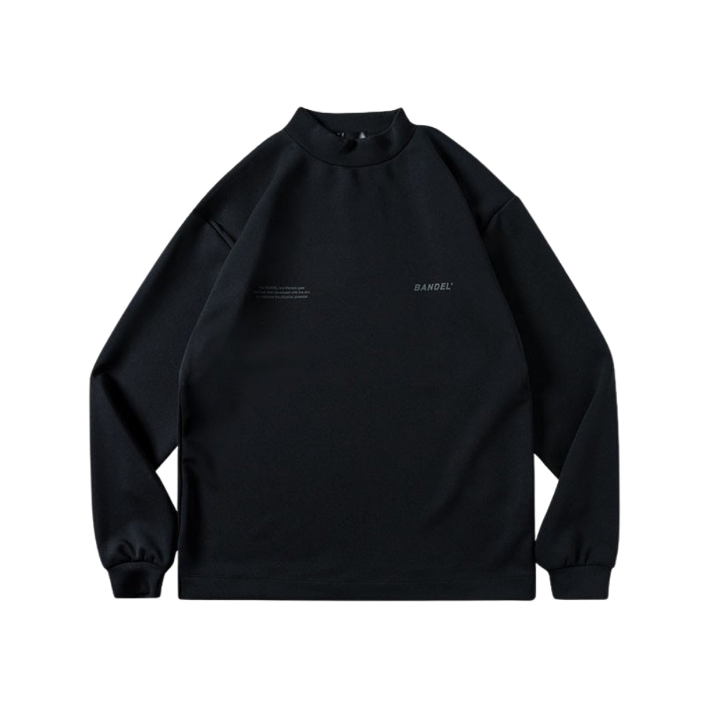 BANDEL バンデル モックネック CONCEPT NOTES L/S MOCK NEC BLACK ブラック