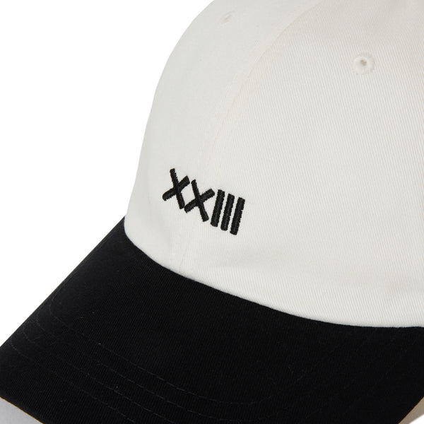 XXIII セヴァントゥア CCLASSIC 2 TONE COTTON CAP BW
