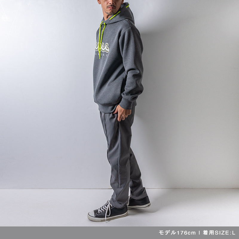 BANDEL×muta Limited 24AW L/S Hoodie フーディ バンデル×ムータ コラボ 保温 軽量 ストレッチ / GREY
