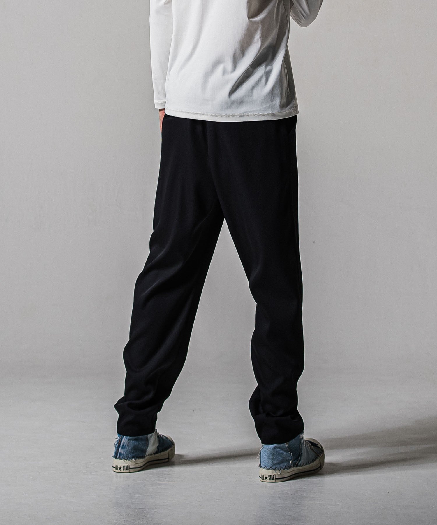 PAT WIDE EASY PANTS BLACK