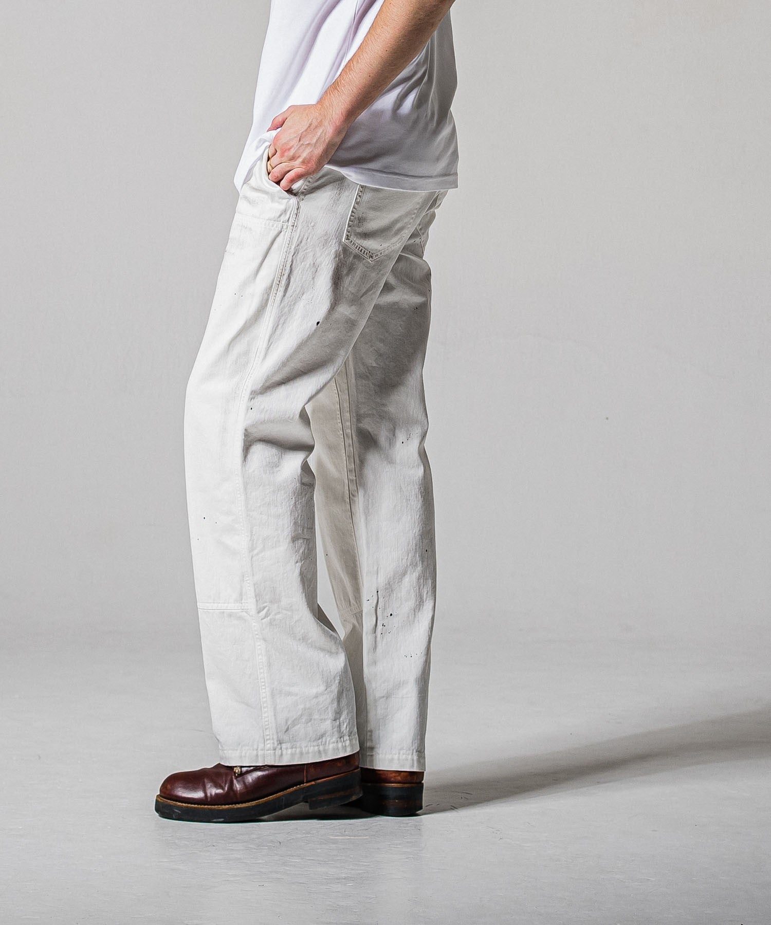 double knee PT WHITE