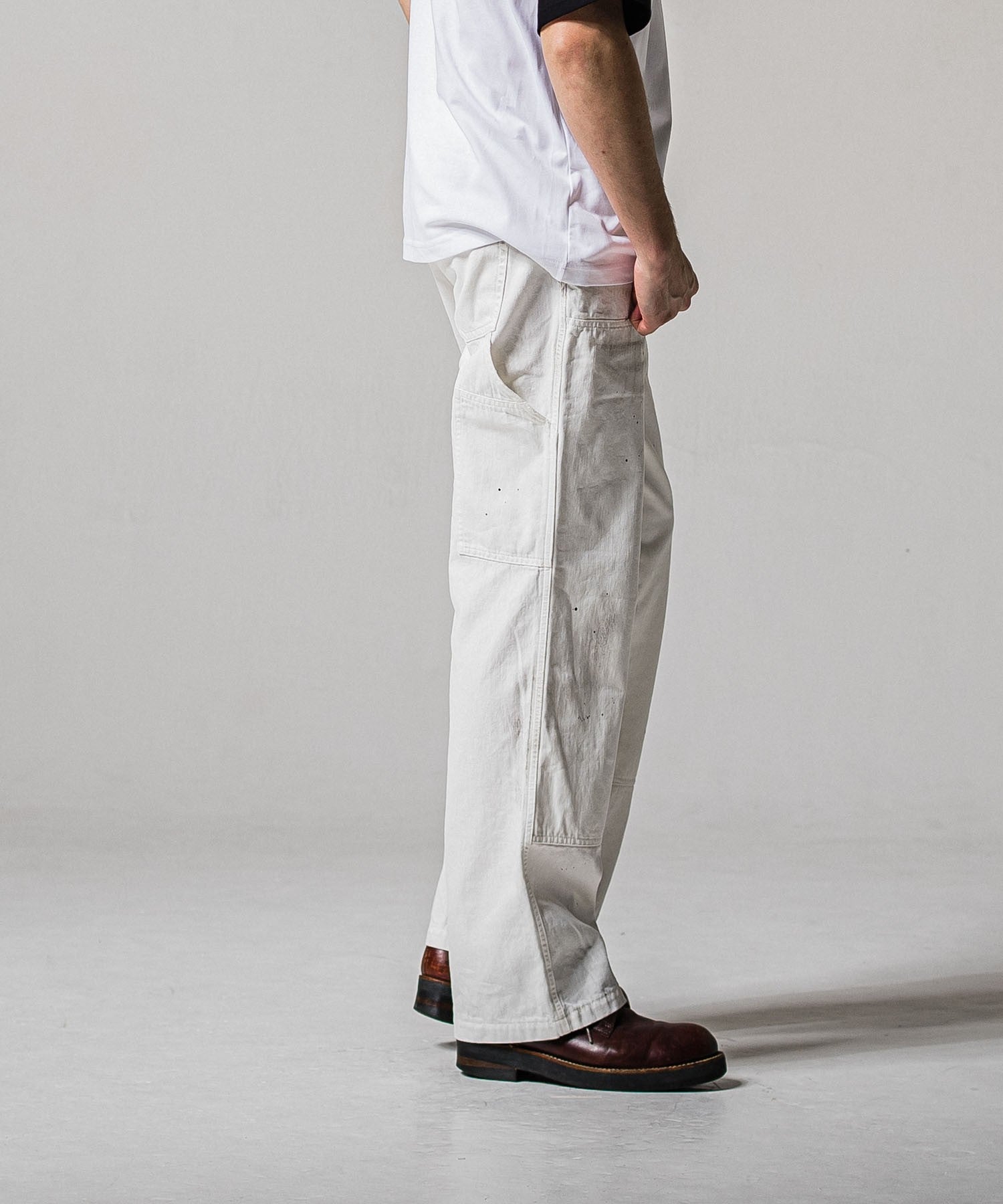 double knee PT WHITE