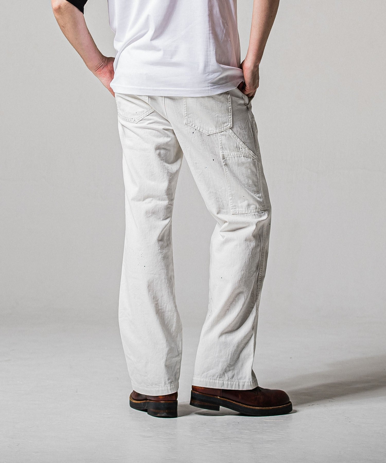 double knee PT WHITE